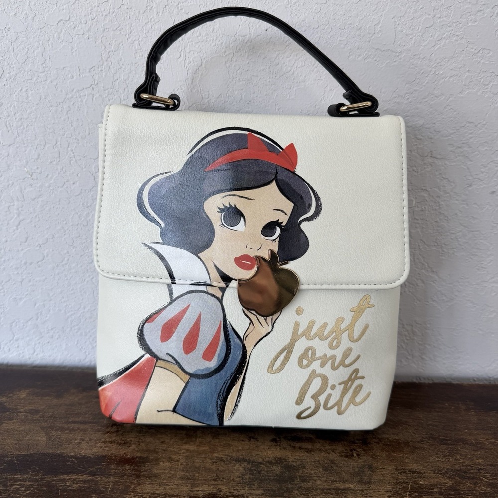 Disney Parks Snow White 85th Anniversary ''Just One Bite'' Crossbody Bag HTF